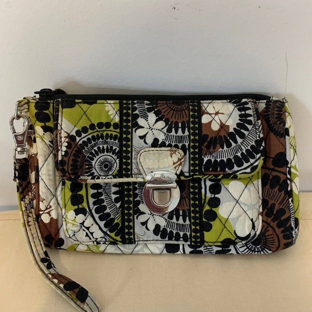 Stylish Quilted Wristlet Clutch